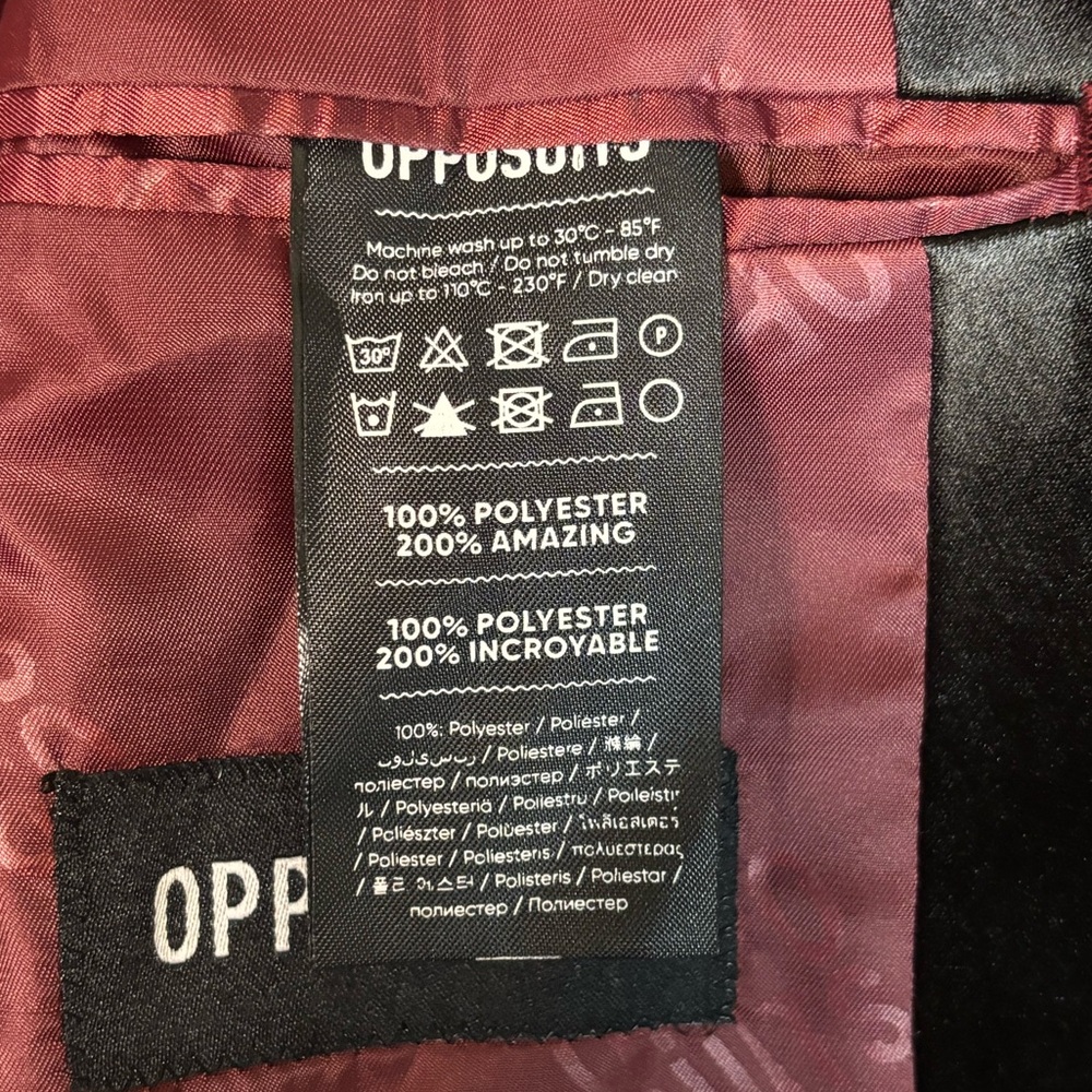 Boys Opposuits Black‎ Suit Jacket and Pants Set - Picture 7 of 12